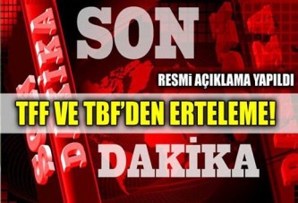 Türkiye'de spor duracak!