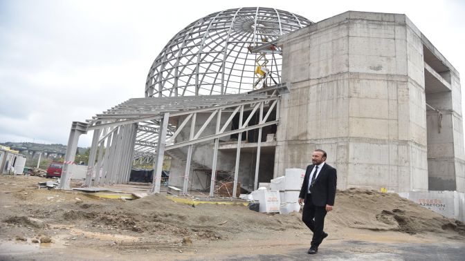 Türkiyenin 3ncü Sanal Gerçeklik Küresi İzmitte