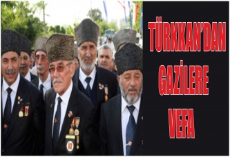 TÜRKKAN’DAN GAZİLERE VEFA