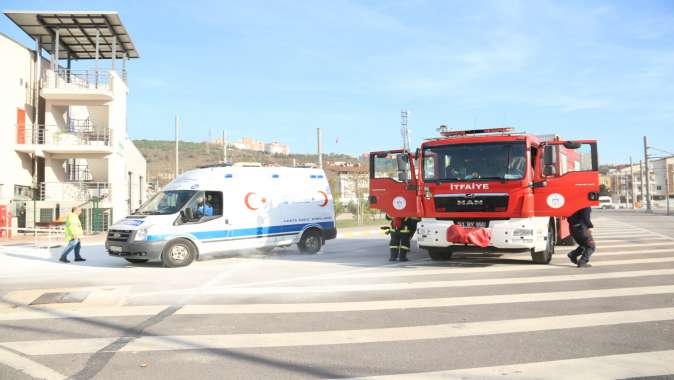 Ulaşımpark’tan gerçeği aratmayan tatbikat