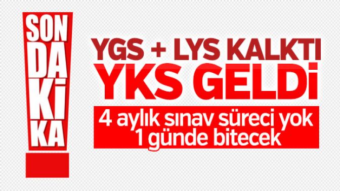 Üniversiteye girişte yeni sistem açıklandı