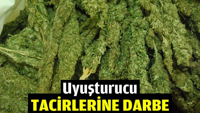 Uyuşturucu tacirlerine darbe