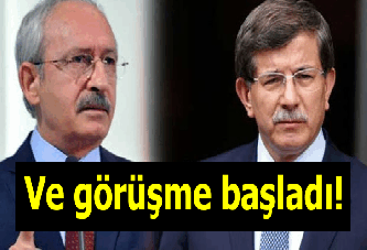 Ve görüşme başladı!