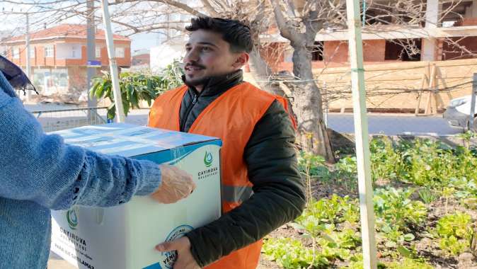 Yardımlar Ramazan ayında da devam ediyor