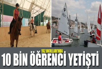 Yaz Okulları’nda 10 bin öğrenci yetişti