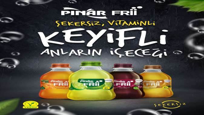 Yeni Nesil Vegan İçecek; “Pınar Frii”