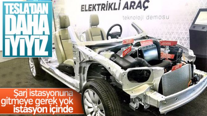 Yerli otomobildeki şarj özelliği Teslada bile yok