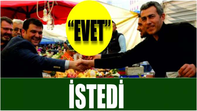 Zafer Kılıç, Pazarda “Evet” istedi